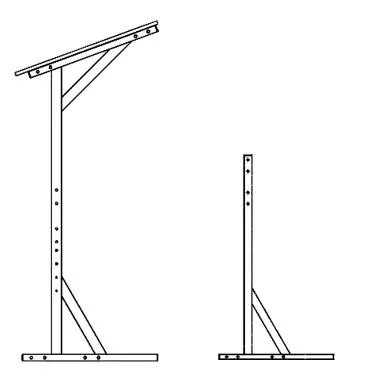 Стойка монтажная (правая_левая)