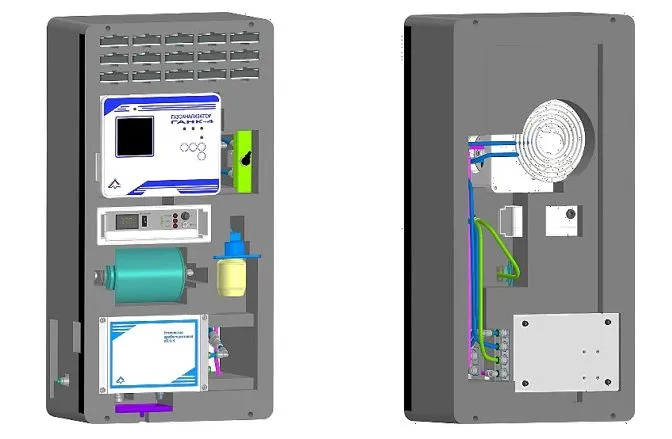Вид ложемента ТКП спереди и сзади