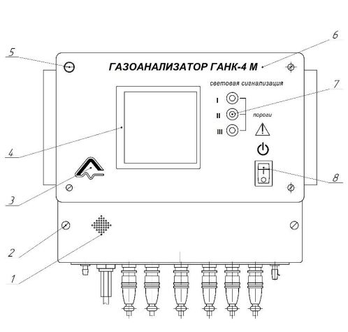 Вид спереди ГАНК-4М