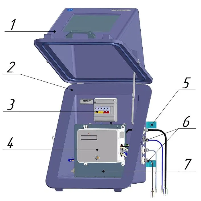 Основные элементы конструкции ТС-1