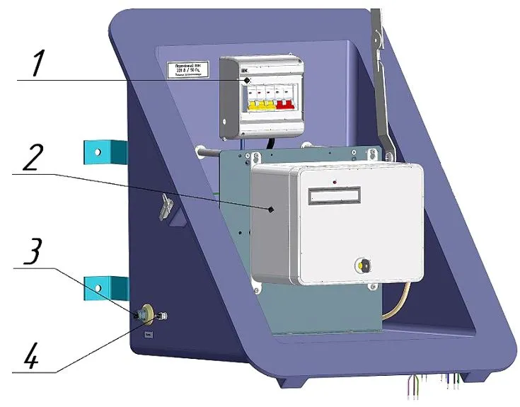 Термостат «ТС-1» вид слева