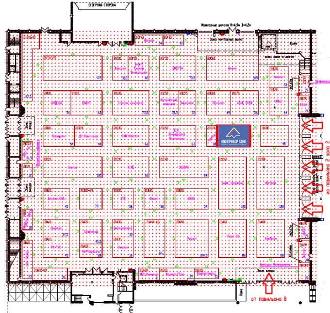 Карта схема расположения нашего стенда